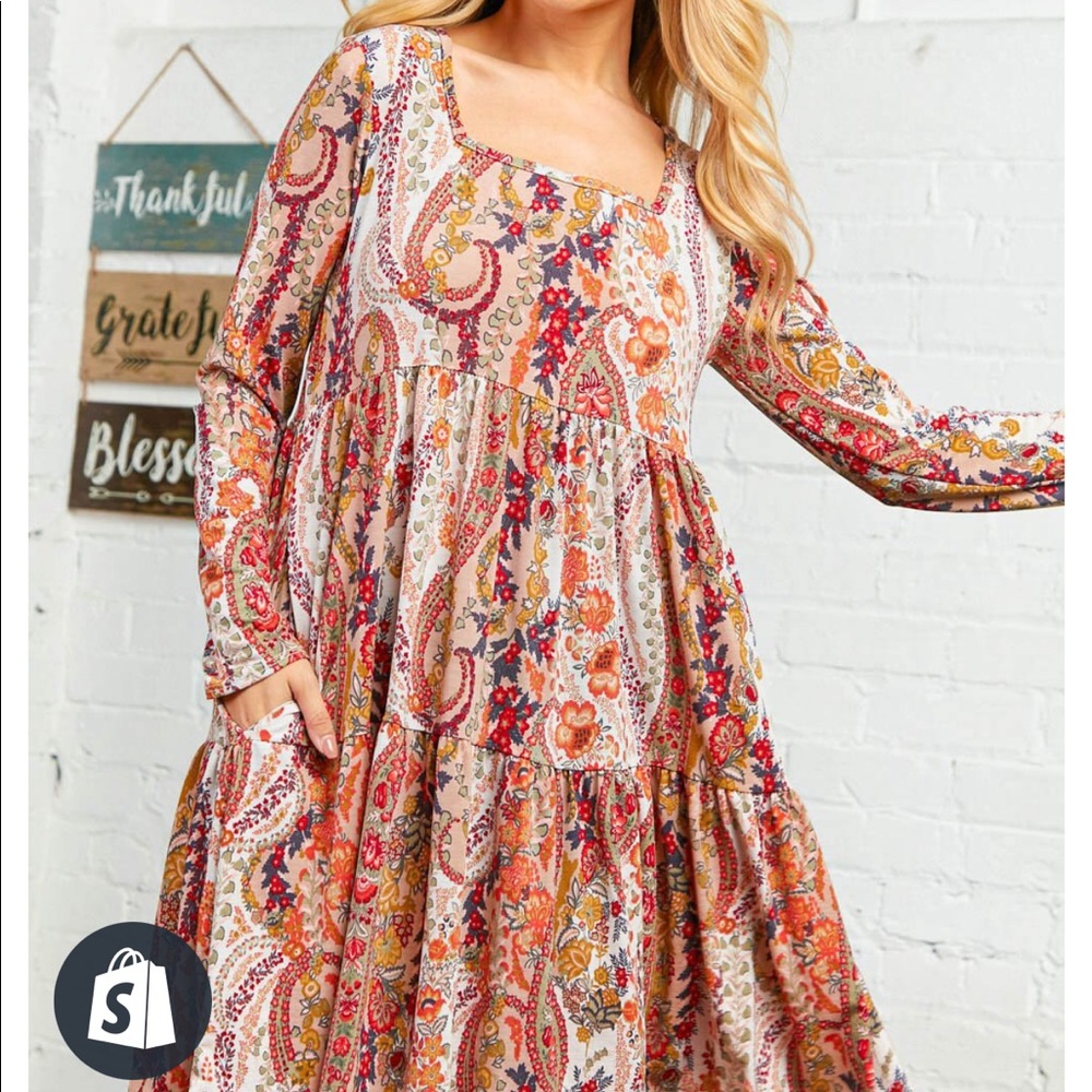 Paisley Boutique Dress